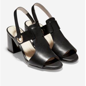 Cole Haan Black leather sandal